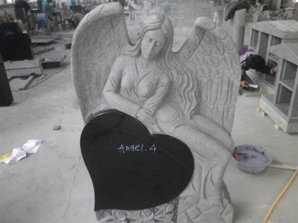 Weather-Resistant Granite Tombstones oem